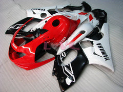 Factory Style - Red White Black Fairings and Bodywork For 1997-2007 YZF600R #LF7959