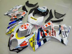 Dark Dog MOTUL - White Black Fairings and Bodywork For 2007-2008 GSX-R1000 #LF5777