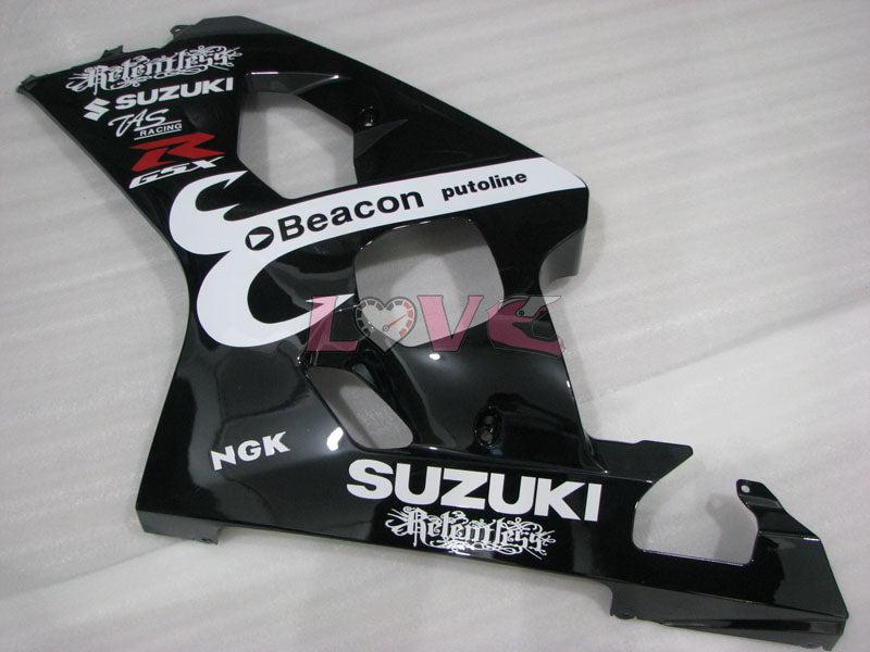 Beacon - Black Fairings and Bodywork For 2004-2005 GSX-R600 #LF4114