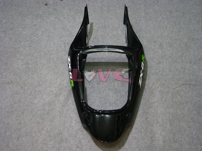 Flame - Green Black Fairings and Bodywork For 2000-2002 NINJA ZX-6R #LF3334