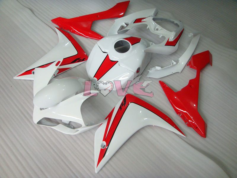 Factory Style - Red White Fairings and Bodywork For 2007-2008 YZF-R1 #LF3661