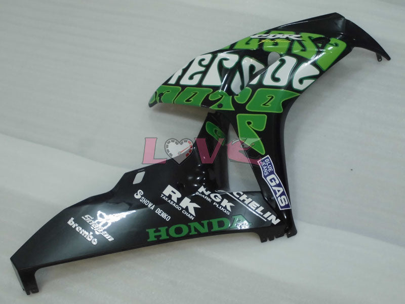 Rossi - Yellow Black Fairings and Bodywork For 2006-2007 CBR1000RR #LF4382