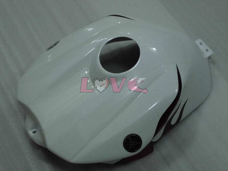 Customize - Red White Fairings and Bodywork For 2004-2006 YZF-R1 #LF3703