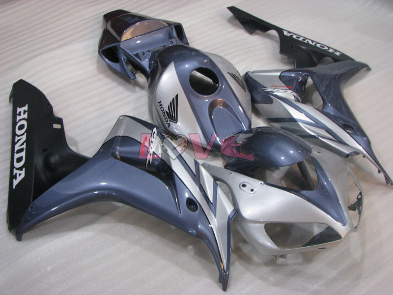 Factory Style - Black Grey Fairings and Bodywork For 2006-2007 CBR1000RR #LF4376