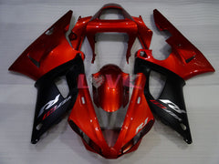 Factory Style - Orange Black Fairings and Bodywork For 2000-2001 YZF-R1 #LF3620