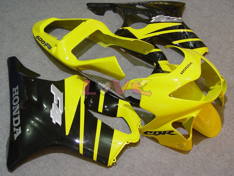 Factory Style - Yellow Black Fairings and Bodywork For 1999-2000 CBR600F4 #LF7695