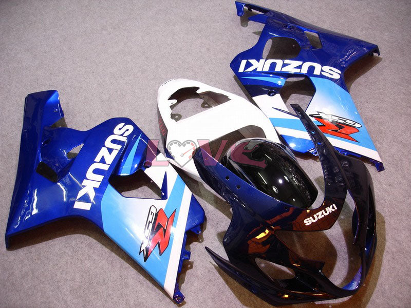 Factory Style - Blue White Fairings and Bodywork For 2004-2005 GSX-R600 #LF6475