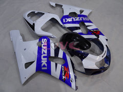 Factory Style - White Black Fairings and Bodywork For 2001-2003 GSX-R600 #LF4238