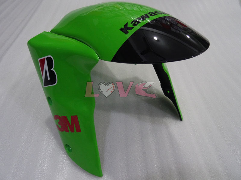 Monster - Green Black Fairings and Bodywork For 2006-2007 NINJA ZX-10R #LF3260