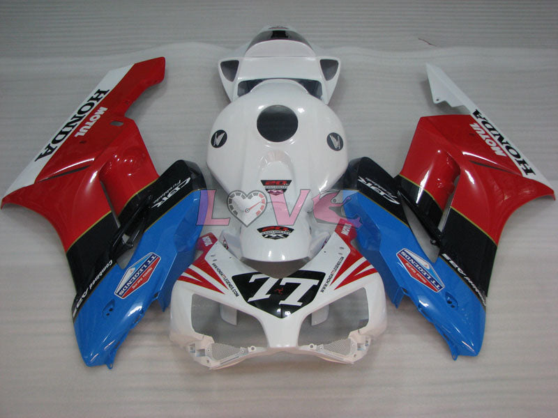 MOTUL - Red Blue White Fairings and Bodywork For 2004-2005 CBR1000RR #LF4408
