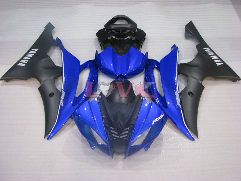 Factory Style - Blue Black Fairings and Bodywork For 2008-2016 YZF-R6 #LF3425