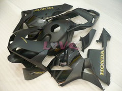 Factory Style - Black Matte Fairings and Bodywork For 2003-2004 CBR600RR #LF7589