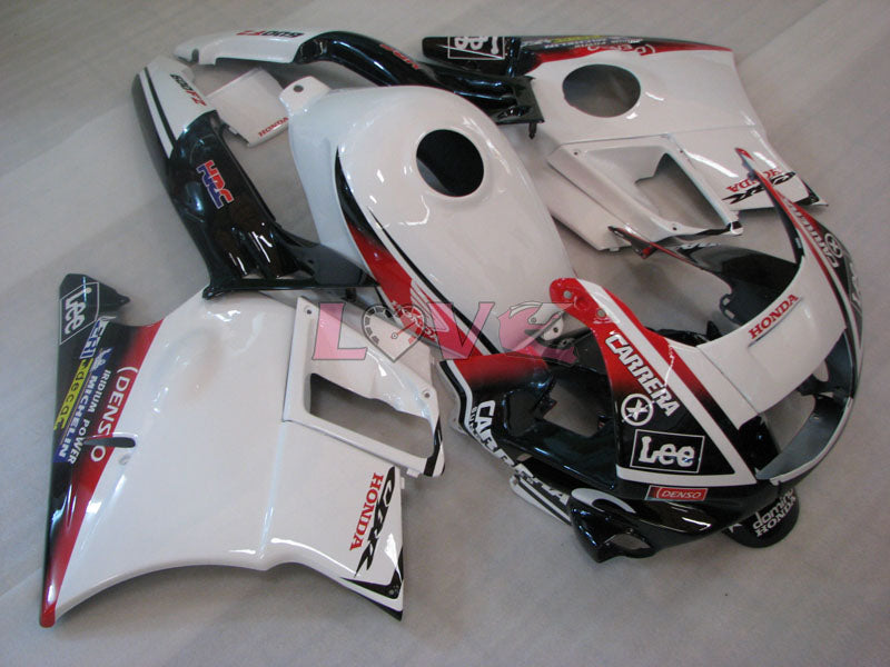 Lee - White Black Fairings and Bodywork For 1991-1994 CBR600F2 #LF4539