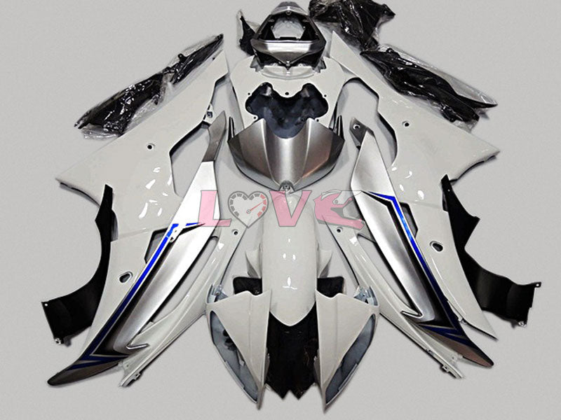 Factory Style - White Fairings and Bodywork For 2008-2016 YZF-R6 #LF4559