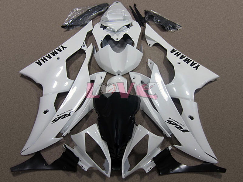 Factory Style - White Fairings and Bodywork For 2008-2016 YZF-R6 #LF5419