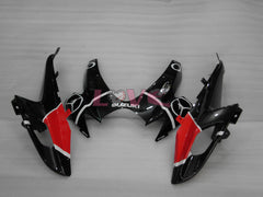 Jordan - Red Black Fairings and Bodywork For 2006-2007 GSX-R600 #LF6351