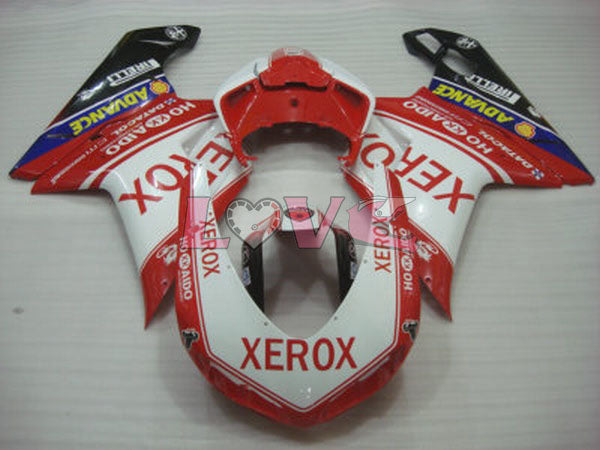 Xerox - Red White Fairings and Bodywork For 2008-2013 848 #LF5633