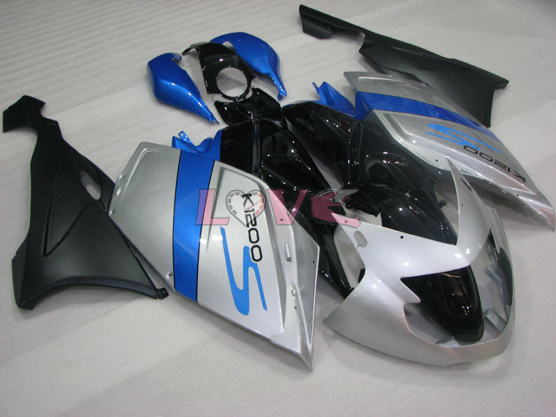 Factory Style Customize - Blue Black Silver Fairings and Bodywork For 2005-2008 K1200S #LF3043