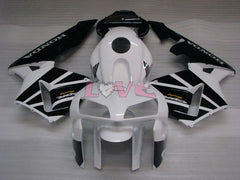 Factory Style - White Black Fairings and Bodywork For 2005-2006 CBR600RR #LF4430