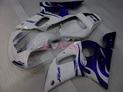Factory Style - Blue White Fairings and Bodywork For 1998-2002 YZF-R6 #LF3383