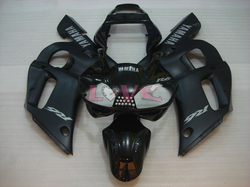 Factory Style - Black Matte Fairings and Bodywork For 1998-2002 YZF-R6 #LF3374