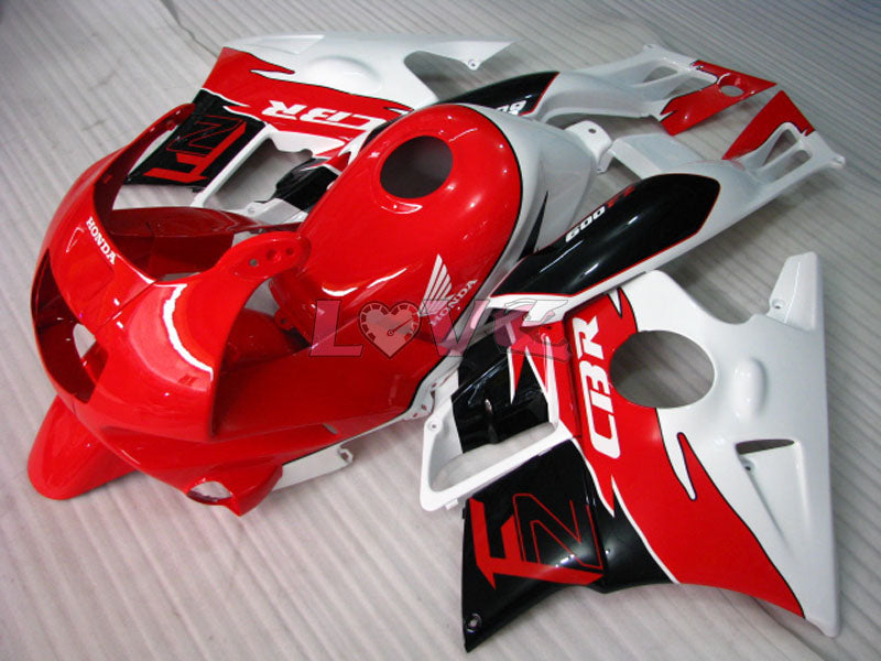 Factory Style - Red White Fairings and Bodywork For 1991-1994 CBR600F2 #LF4857