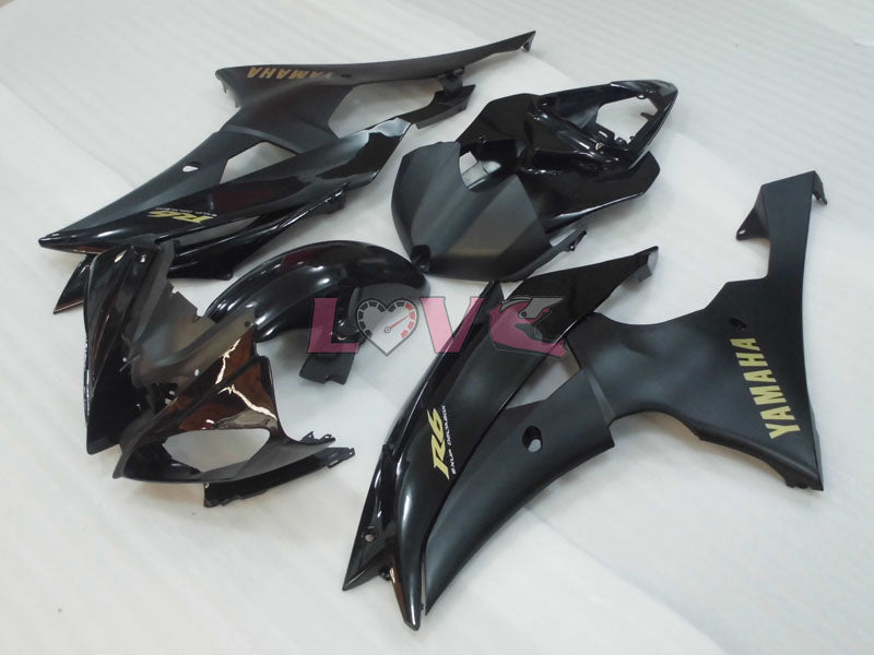 Factory Style - Black Fairings and Bodywork For 2008-2016 YZF-R6 #LF3409