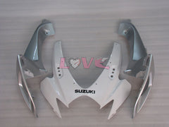 Factory Style - White Silver Fairings and Bodywork For 2006-2007 GSX-R750 #LF4001