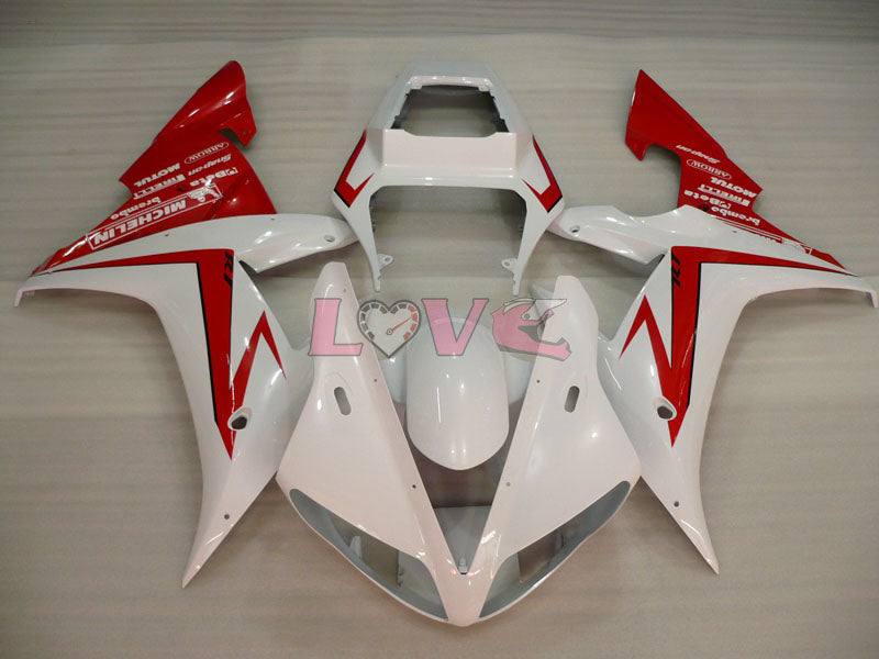 Factory Style - Red White Fairings and Bodywork For 2002-2003 YZF-R1 #LF3591