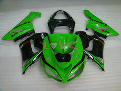 Nakano - Green Black Fairings and Bodywork For 2005-2006 NINJA ZX-6R #LF5972