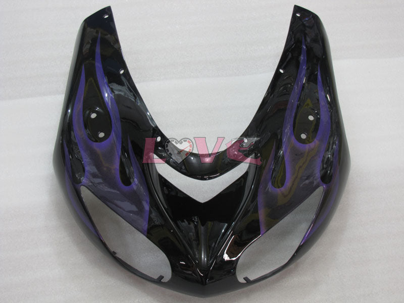 Flame - Purple Black Fairings and Bodywork For 2006-2007 NINJA ZX-10R #LF3263
