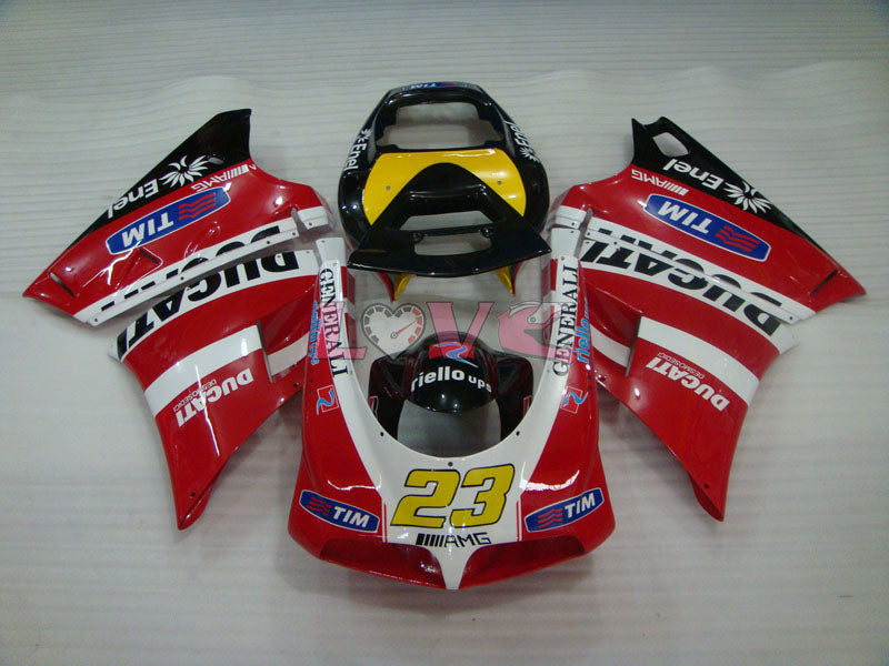 Factory Style Customize - Red White Black Fairings and Bodywork For 1994-1998 916 #LF3170