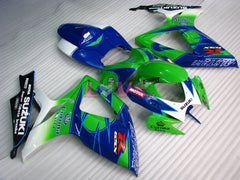 Corona - Green Blue Fairings and Bodywork For 2006-2007 GSX-R600 #LF6386