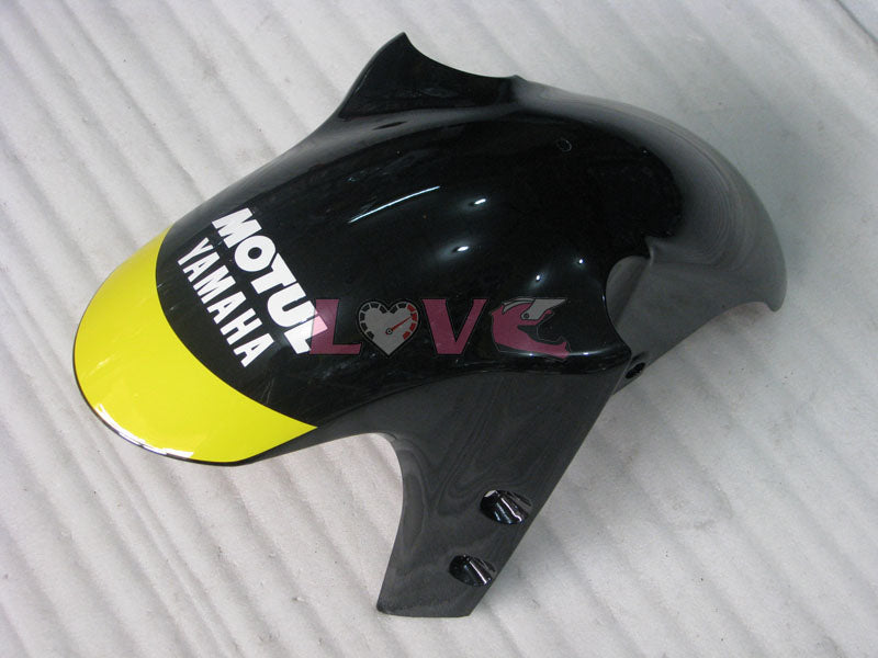GO!!!!!!! MOTUL - Black Fairings and Bodywork For 2000-2001 YZF-R1 #LF7059