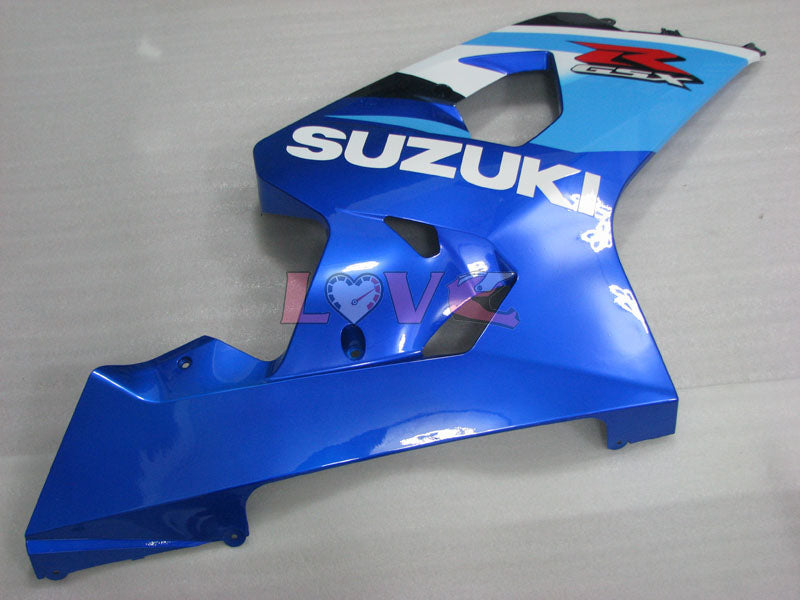 Factory Style - Blue White Fairings and Bodywork For 2004-2005 GSX-R750 #LF4066