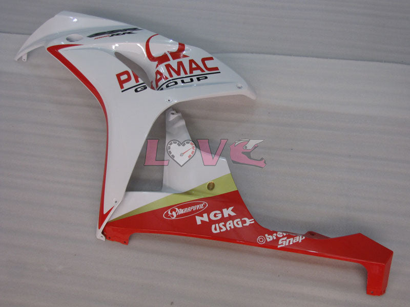 PRAMAC - Red White Fairings and Bodywork For 2006-2007 CBR1000RR #LF4385
