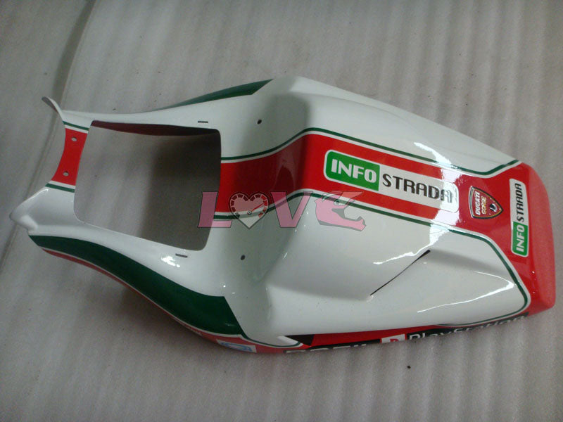 INFO STRADA - Red White Fairings and Bodywork For 1994-2002 748 #LF5795