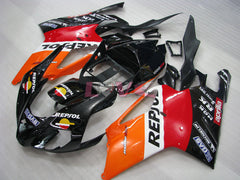 PEPSI - Red Orange Black Fairings and Bodywork For 2004-2009 RSV 1000 R #LF3066