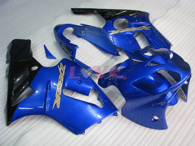 Factory Style - Blue Black Fairings and Bodywork For 2002-2005 NINJA ZX-12R #LF4836