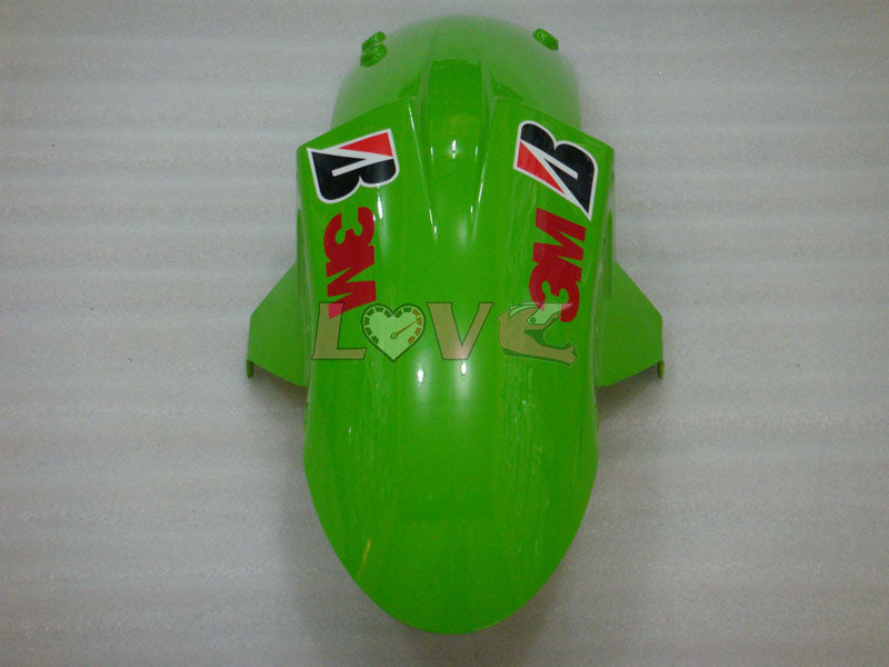 Monster - Green Black Fairings and Bodywork For 2005-2006 NINJA ZX-6R #LF5985
