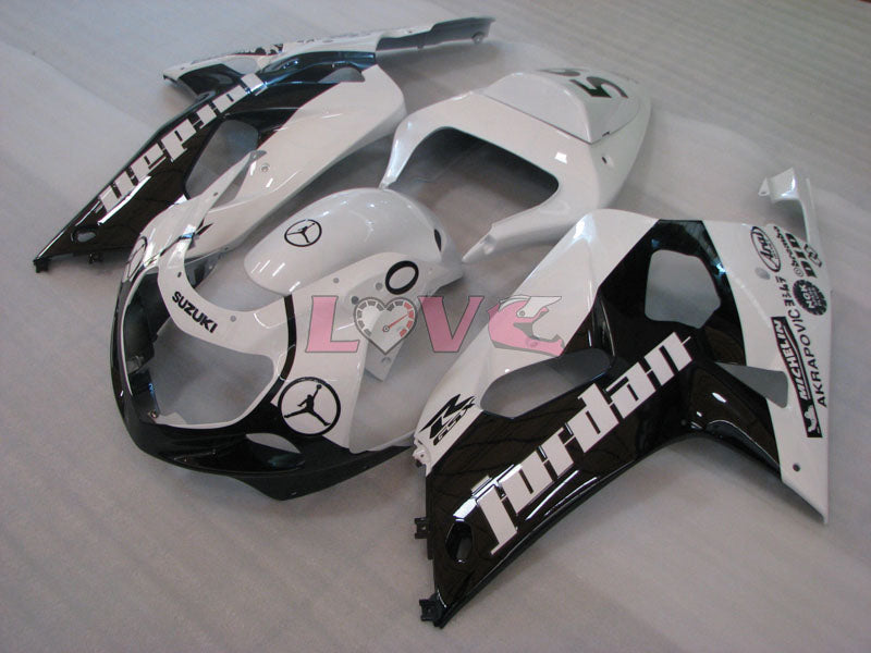 MICHELIN - White Fairings and Bodywork For 2000-2002 GSX-R1000 #LF4157
