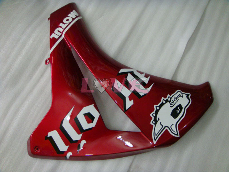 MOTUL - Red White Fairings and Bodywork For 2008-2011 CBR1000RR #LF7114
