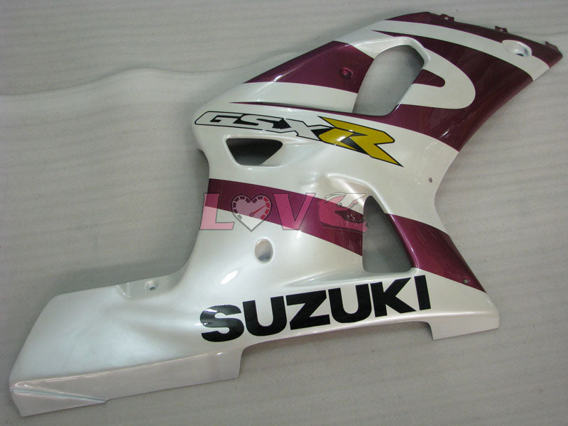 Factory Style - Purple White Black Fairings and Bodywork For 2001-2003 GSX-R600 #LF4250