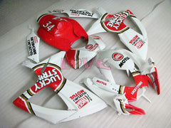 Lucky Strike - White Black Fairings and Bodywork For 2006-2007 GSX-R750 #LF6533
