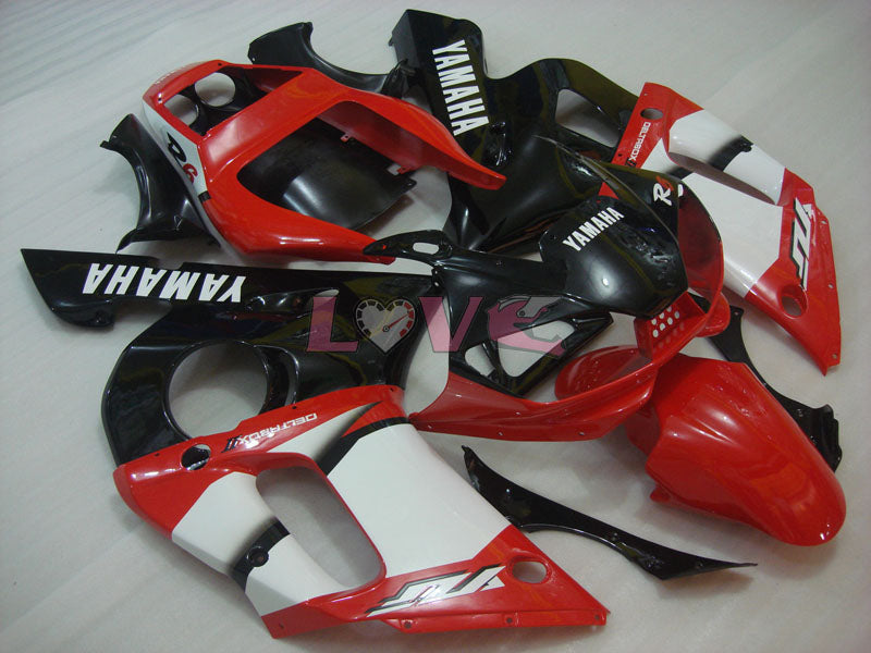 Factory Style - Red White Black Fairings and Bodywork For 1998-2002 YZF-R6 #LF3362