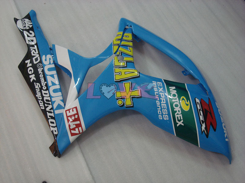 DUNLOP Rizla+ - Blue Black Fairings and Bodywork For 2006-2007 GSX-R600 #LF6256