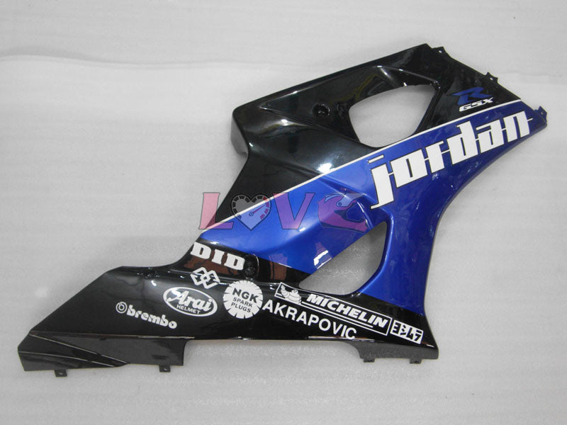 Jordan - Blue Black Fairings and Bodywork For 2003-2004 GSX-R1000 #LF6021