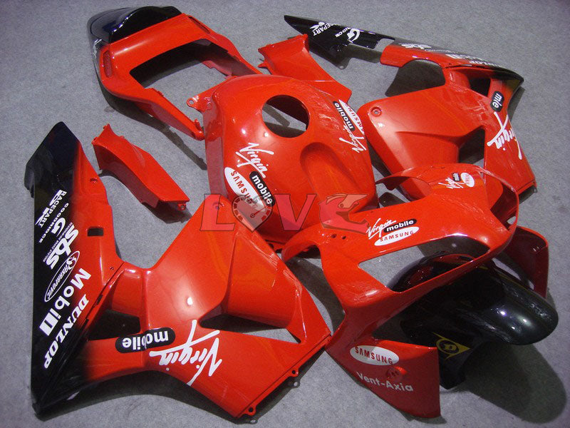 DUNLOP - Red Black Fairings and Bodywork For 2003-2004 CBR600RR #LF7597