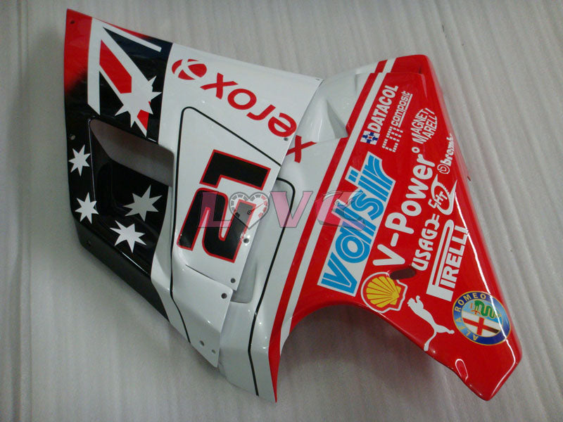 Xerox - Red White Fairings and Bodywork For 1999-2002 996 #LF5625