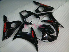 Factory Style - Red Black Fairings and Bodywork For 2003-2004 YZF-R6 #LF3548